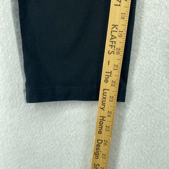 EILEEN FISHER Pants PL Petite Organic Cotton Stretch Jersey Tapered Black USA - Picture 11 of 13